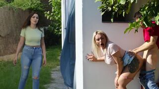 The girl agreed to meet for a passionate encounter in a secluded shed
