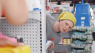 The bodega guy got a girl to do the impossible act