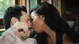 A girl met a hitman, and he fucked her gently in a romantic scene