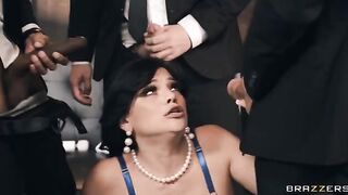 Formal Fuckfest: Mona's First Double Penetration Experience with Intense Gangbang Action