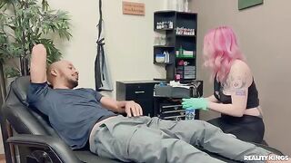 The best interracial sex with tattooed girl ever
