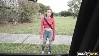 The model is willing to do anything for money