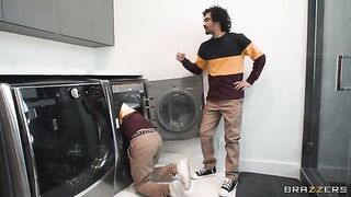 The husband has a good friend and he fucks his wife