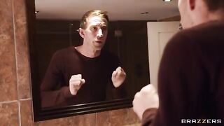 A guy fucks brunette for his wife's sake, it's a weird fetish