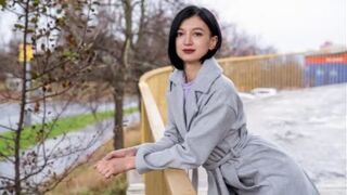 A Little Quiet Russian Babe Gets Fucked On The Street