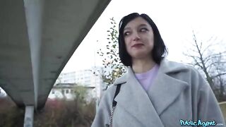 A Little Quiet Russian Babe Gets Fucked On The Street