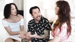 A rich man is so lonely that he can't even satisfy his wife