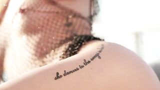 Yes, she's just a fire, a true beauty with small breasts