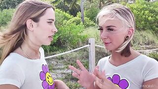 A hot threesome encounter, and I’m not sure if it’s real or not