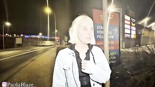 They pay for a blowjob, too - exclusive HD polish sex with strangers