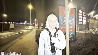 They pay for a blowjob, too - exclusive HD polish sex with strangers