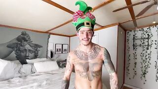 Busty Angelrawww gets her pussy filled with cum this Christmas