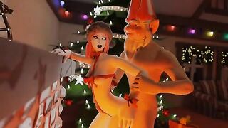 Fortnite Christmas compilation featuring the hottest animated scenes