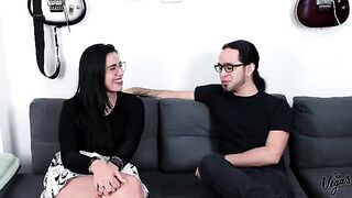 First porn video of a beautiful Latina, follow her on social media