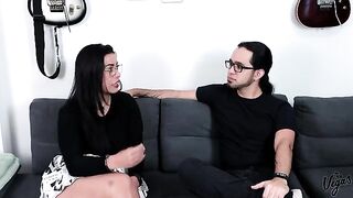 First porn video of a beautiful Latina, follow her on social media