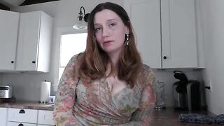 Stepmom gives her stepson a birthday blowjob in this taboo roleplay scene