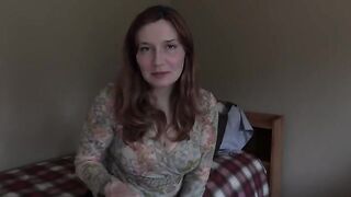 Stepmom gives her stepson a birthday blowjob in this taboo roleplay scene