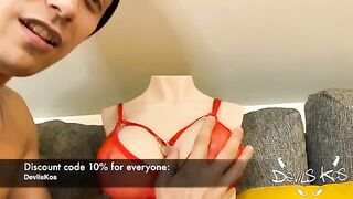 Casting with the stunning sex doll Aurora from Tantaly