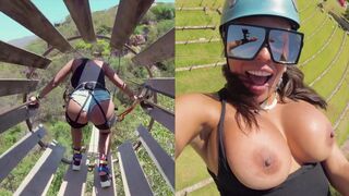 An exciting adventure with a passionate Latin beauty, Luna Star