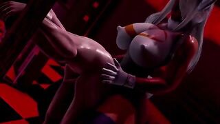 Futa Mirko fucks a guy hard with her huge cock