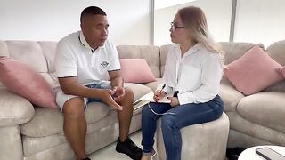 The psychologist received payment for her services in milk