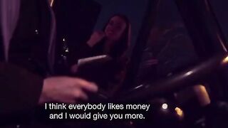 The guy did not let the brunette and fucked her