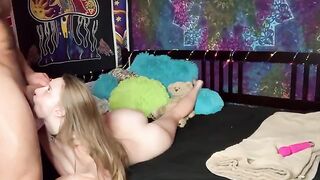 Best romantic sex with a cute 18-year-old girl
