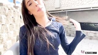Her mouth has created a real miracle! A stunning blonde girl in amazing POV blowjob action!