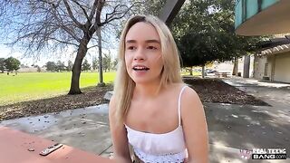 The girl is ready to fulfill all his desires