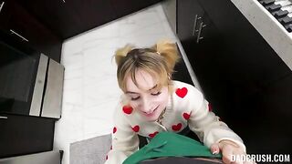 I am young, but my pussy is already pierced in this steamy POV