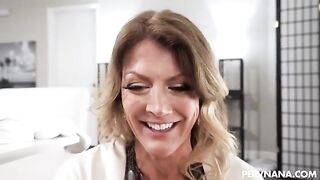 A hot MILF climbed on my dick and rode me hard