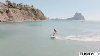 A holiday with anal sex is the best on the beach