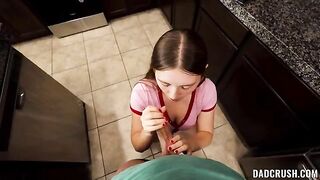 I will never leave your cock, stepdad’s cock alone