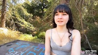 Do you like what I do with my mouth? - 18-year-old beauty showcases her skills