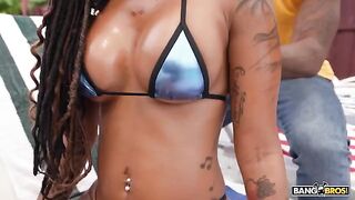 Her black mouth is made for a big dick