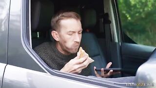You have to suck with enthusiasm, and then they will finish in your mouth
