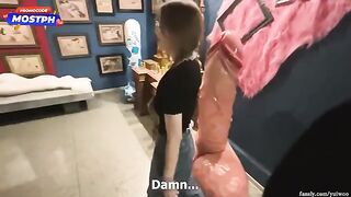 I seduced a modest girl who loves huge cocks