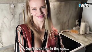 The neighbor is always ready to help a wife who doesn't want sex