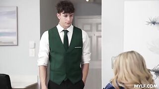 Broke up with a girl and fucked her mom in pvc