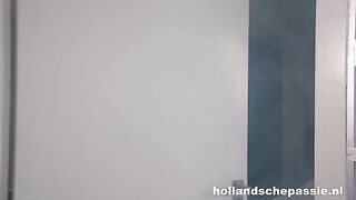 Dutch lesbians fuck in traditional style with pantyhose