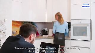 My desired whore, the best cunnilingus scene with a hot secretary, is pure fire!