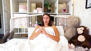 This German girl is only aroused by something rigid, nothing else satisfies her