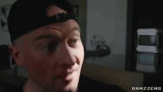 Cock's busy, but the girl will fuck your mouth with her hand