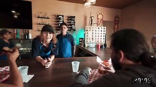 Who hasn't tried sex right in the garage? A couple of young girls know for sure!