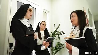 The object of all nuns' lust, as seen in steamy cosplay scenes