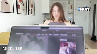 A girl got fucked hard while her boyfriend was distracted