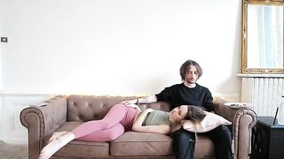 Instead of a lollipop, she would suck a cock with pleasure in this steamy French scene