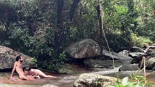 Some people like to fuck even in the tent on the campsite
