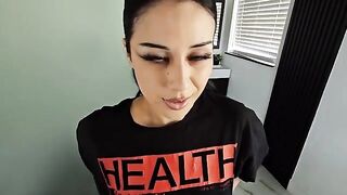 Girl felt the power of a strong cock and she liked it