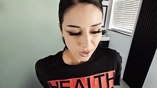 Girl felt the power of a strong cock and she liked it